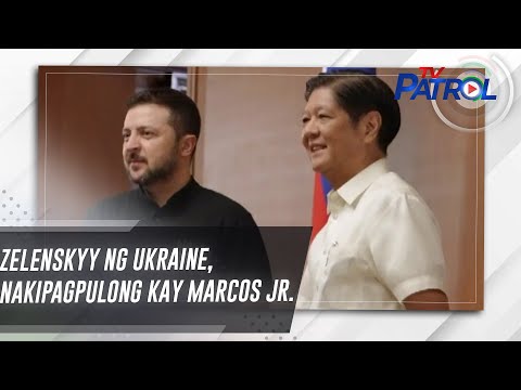 Zelenskyy ng Ukraine, nakipagpulong kay Marcos Jr. TV Patrol