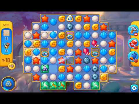 Fishdom 2021 - Level 5961   #playrix #fishdom #gaming