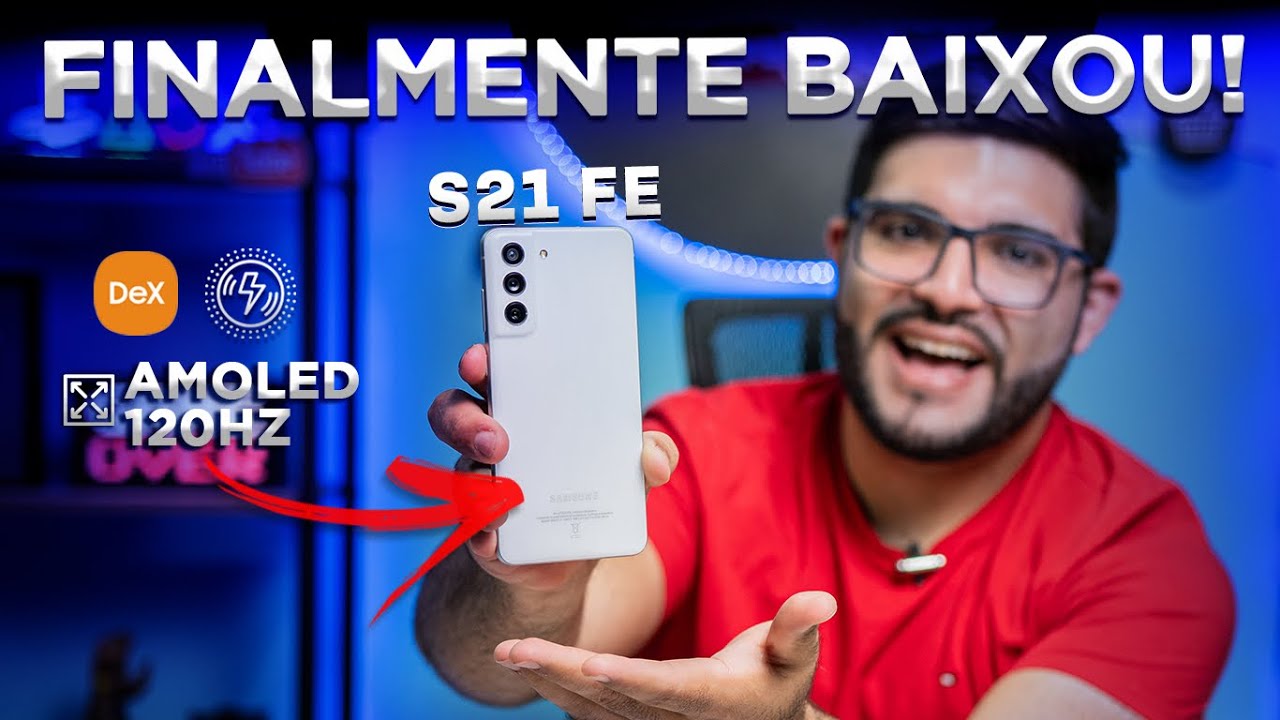 BAIXOU MUITO! Galaxy S21 FE realmente ainda vale a pena ou já deu?