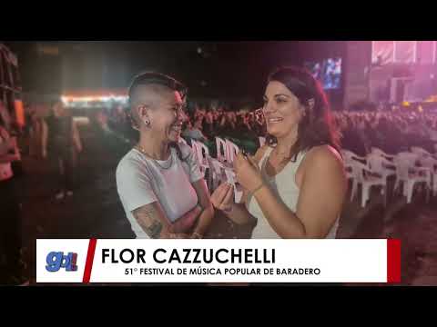 Flor Cazzuchelli 🎤 Entrevista Completa | Festival Nacional de Música Popular Baradero
