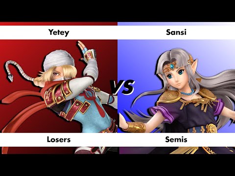 Smash @ Respawn #207 Losers Semis - Yetey (Sheik) vs. Sansi (Zelda)