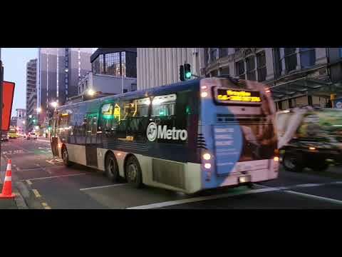 Early morning Auckland Bus Spotting