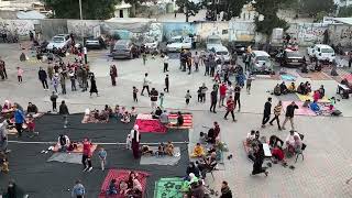 مدارس الابواء قبل الافطار الجماعي