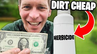 Cheap Weed Killer Pros Use for Under $1 per Lawn