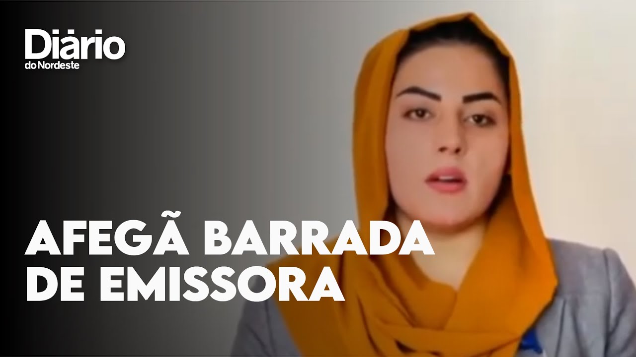 Imagem da notícia: Apresentadora de TV do Afeganistão é impedida de entrar em emissora por porta-voz do Talibã