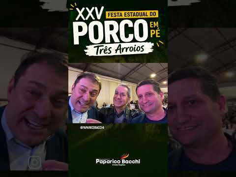Festa Nacional do Porco em Pé em Três Arroios