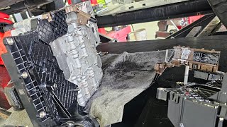 FORD Transit P0720 and P0722 - Lead frame replacement and Trans filter and fluid - the easy way