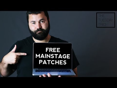 3 Free Patches For MainStage [and where to download them]