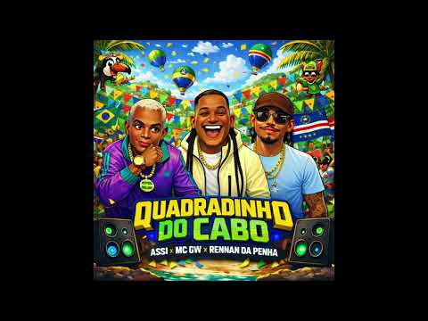 Assi x MC GW x Rennan da Penha - Quadradinho Do Cabo (Official Audio)