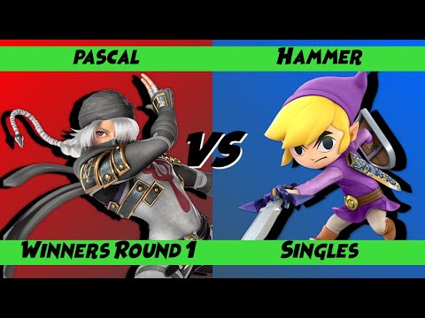 TAABF 1 - Singles - Winners Round 1 - Pascal (Sheik) vs Hammer (Toon Link)