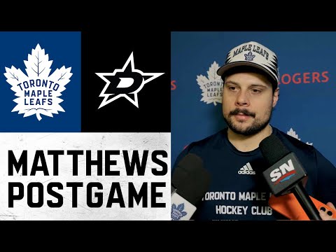 Auston Matthews | Post Game @ Dallas Stars | December 21, 2025