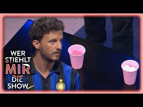 Bierpong-Skills für Tommi Schmitt auspacken | "Warst du da betrunken?" | Veni, Vidi, Siebi | WSMDS