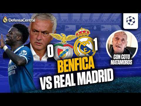 ⚽ BENFICA 0-1 REAL MADRID 🔥 GOLAZO DE VINICIUS EN CHAMPIONS LEAGUE | TERTULIA con COTO MATAMOROS