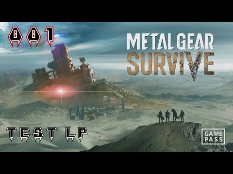 Metal Gear Survive Let's Test #001