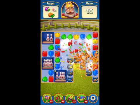 Royal Match Level 1821 - NO BOOSTERS GAMEPLAY 👑 | SKILLGAMING ✔️