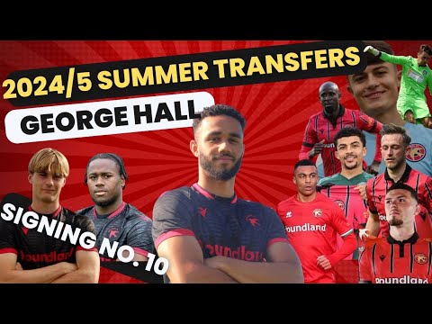 Signing No. 10 George Hall (season loan from Blues)