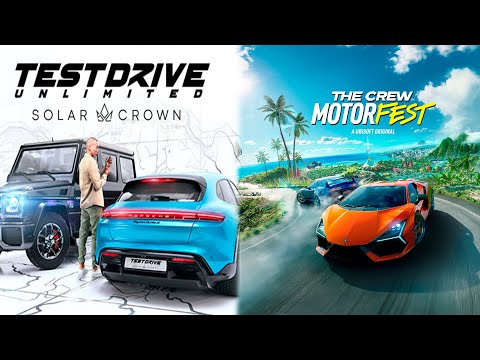Test Drive Unlimited Solar Crown VS The Crew Motorfest Graphics COMPARISON pt1