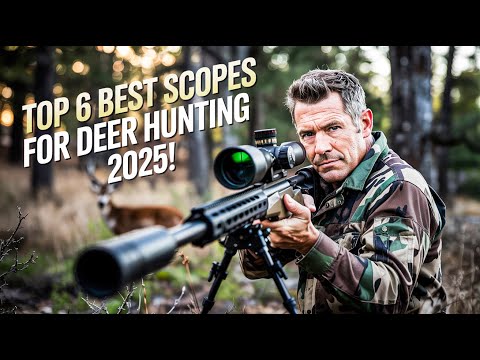 Top 6 Best Scope For Deer Hunting 2026!🔥