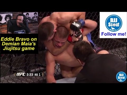 Eddie Bravo on Demian Maia's BJJ (Fight Companion 3 Sep 2016)[Reupload]