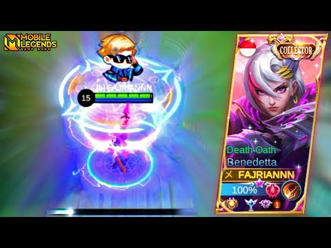 BEST MOMENTS OF BENEDETTA | TOP GLOBAL BENEDETTA MOBILE LEGENDS | GAMEPLAY HIGHLIGHTS | MONTAGE