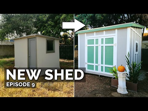 Building My DREAM Garden Shed! Homestead Update Ep. 9