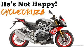 CycleCruza&#39;s Aprilia Tuono Limp First Ride