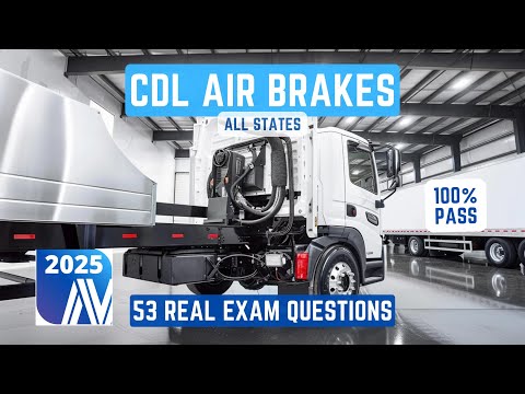 CDL Air brakes test 2025 | 100% pass | All states