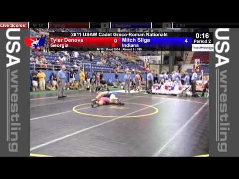 Cadet Greco 189 - Mitch Sliga (IN) vs. Tyler Denova (GA)