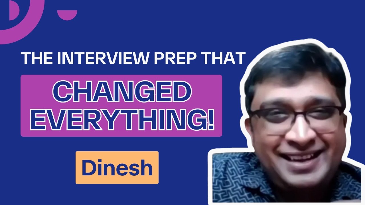 From Doubt to Dream Job: How the Academy Made It Happen for Dinesh!