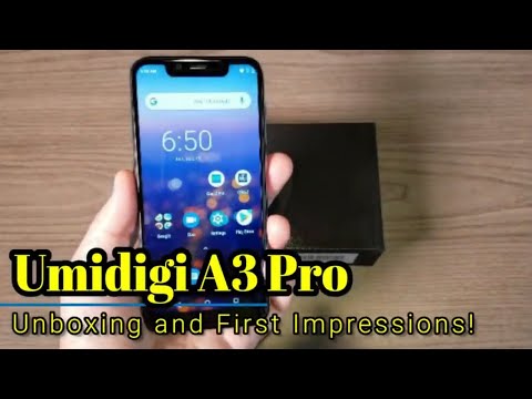 Umidigi A3 Pro - Unboxing and First Impressions.  Under $100!