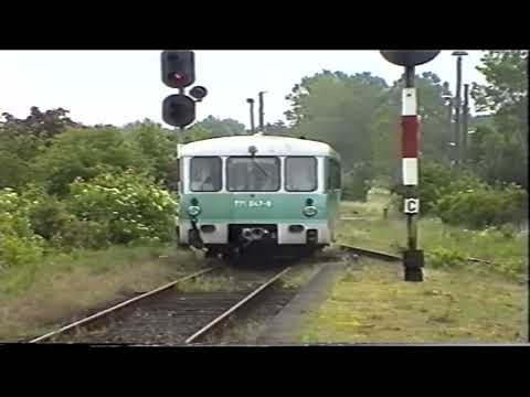 Letzte Fahrt Bleicherode Ost - Großbodungen  27.06.2001