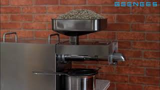 sunflower seeds oil extractor, Stainless steel automatic  press oil machine,  sunflower oil press