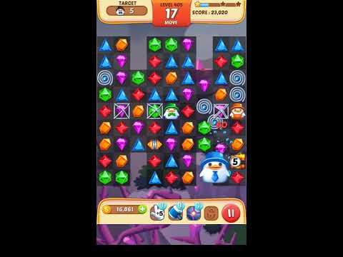 Jewel Match King Level 405 - Walkthrough ( No Booster )