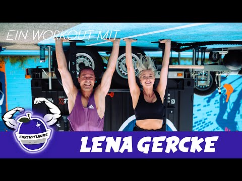 Ein Workout mit Lena Gercke - offen, ehrlich und lustig! feat.  @FlexCalisthenics