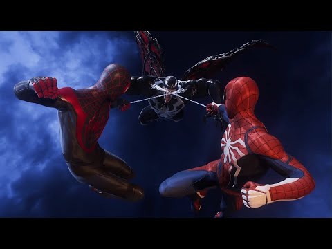 Marvel's Spider-Man 2 - Venom Boss Fight (Advanced Suit & Classic Suit)