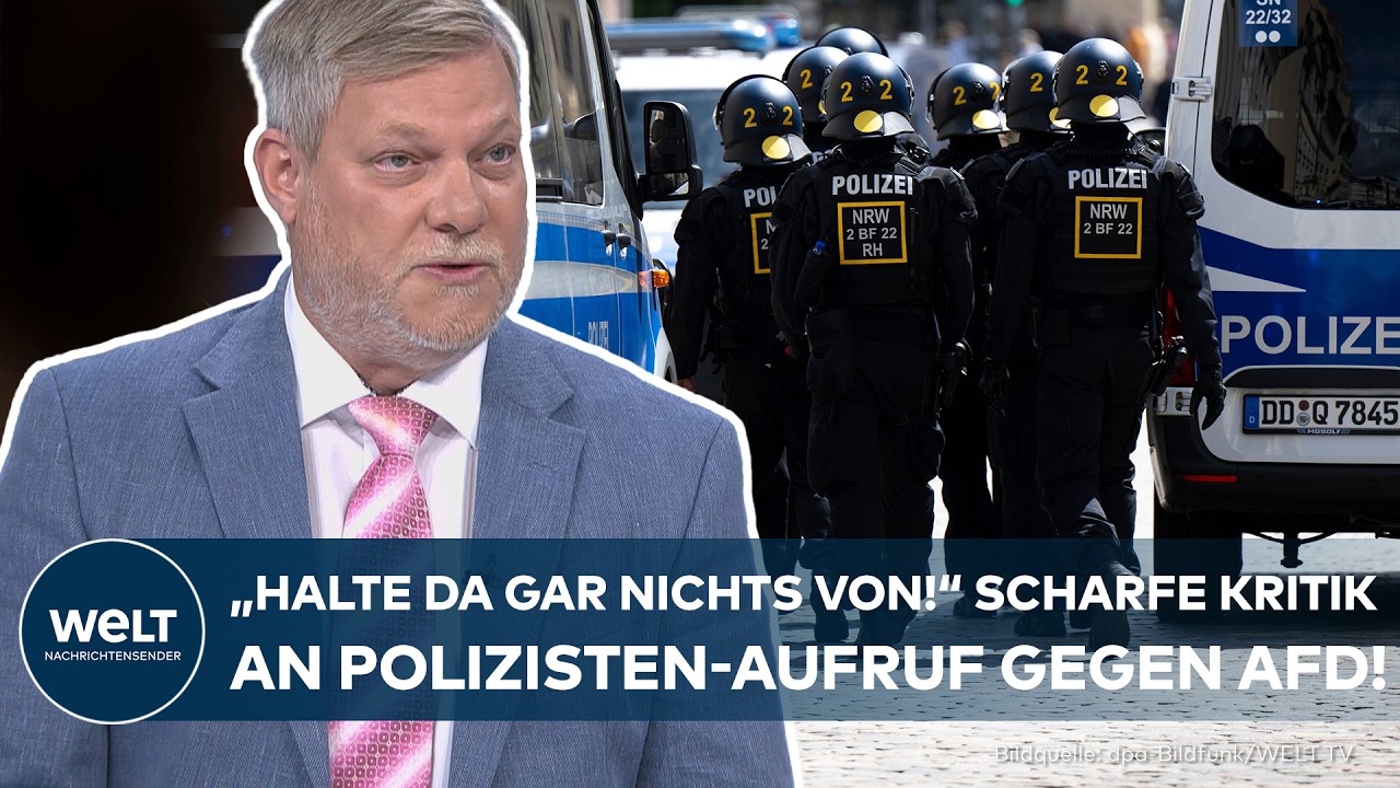 POLIZISTEN-AUFSTAND GEGEN DIE AFD? Gewerkschafter geht hart mit Mitbewerbern der GdP ins Gericht!