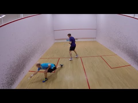 INSIDE ACTION with Squash professional Olli Tuominen