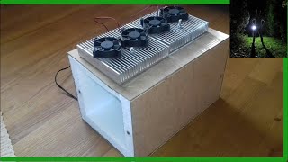 Doppel Kühlbox selber bauen [2 Peltierelemente] DIY mini Kühlschrank