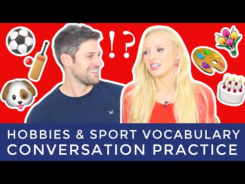 30 Minute Hobbies & Sport Vocabulary Conversation Practice (+ Free PDF & Quiz)