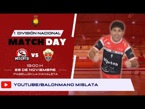 CLUB BALONMANO MISLATA - ATTICGO BM ELCHE - 1ª Nac. J12 25/26