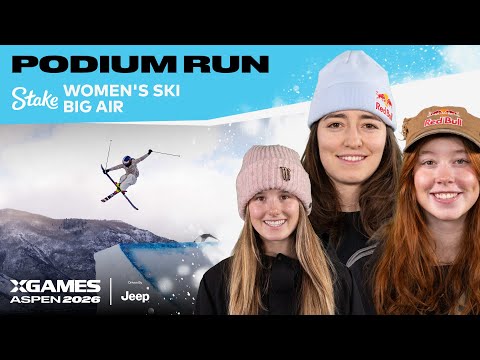 Stake Women’s Ski Big Air: Top 3 Medal Runs | X Games Aspen 2026
