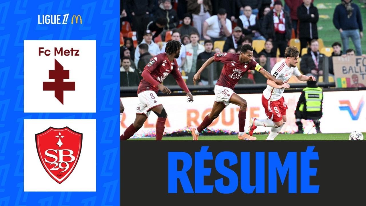 Metz vs Stade Brestois Highlights
