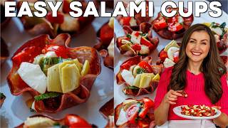 Easy Salami Cups: The Ultimate Party Appetizer!
