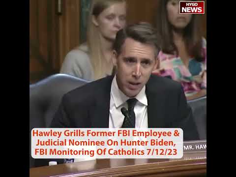 Hawley: "Happy To Answer Pro-Life Questions But Not Hunter Biden" — Nominee Avoids Laptop Question