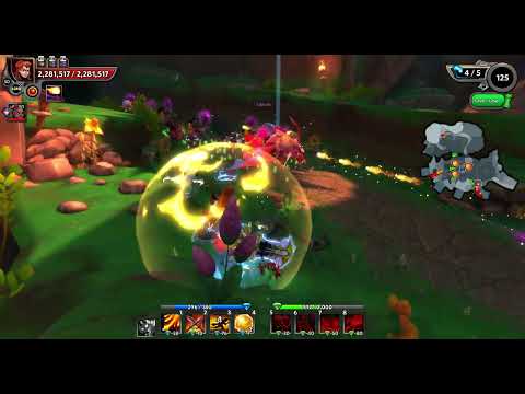 Dungeon Defenders 2 flameburst towers are effective in chaos 9