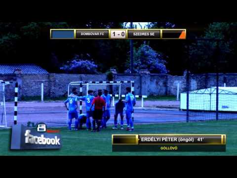 1.gól 21.forduló  RÓNA FC DOMBÓVÁR - SZEDRES SE 2:1