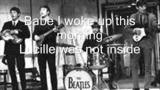 lucille beatles lyrics