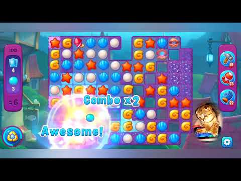 Fishdom 2022, no Boosters,  1133  level  -  прохождение без бустеров,  1133  уровень.