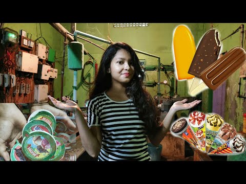 Our ice factory tour .. Chaliye dekhte ice cream factory andar se ...