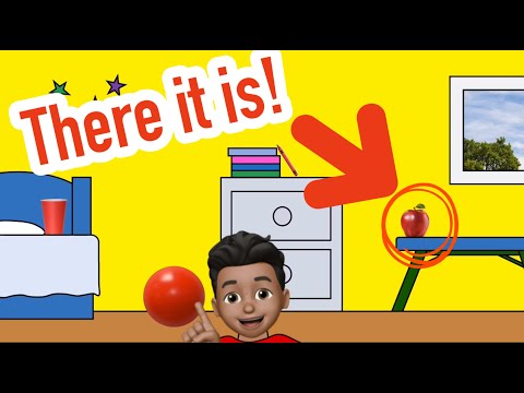 Learn The Color Red Game For Kids